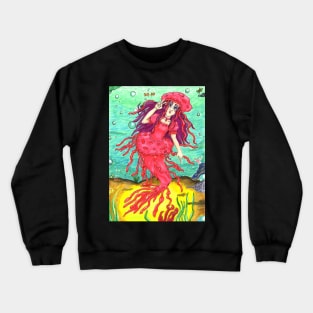 Jellyfish Mermaid Crewneck Sweatshirt
